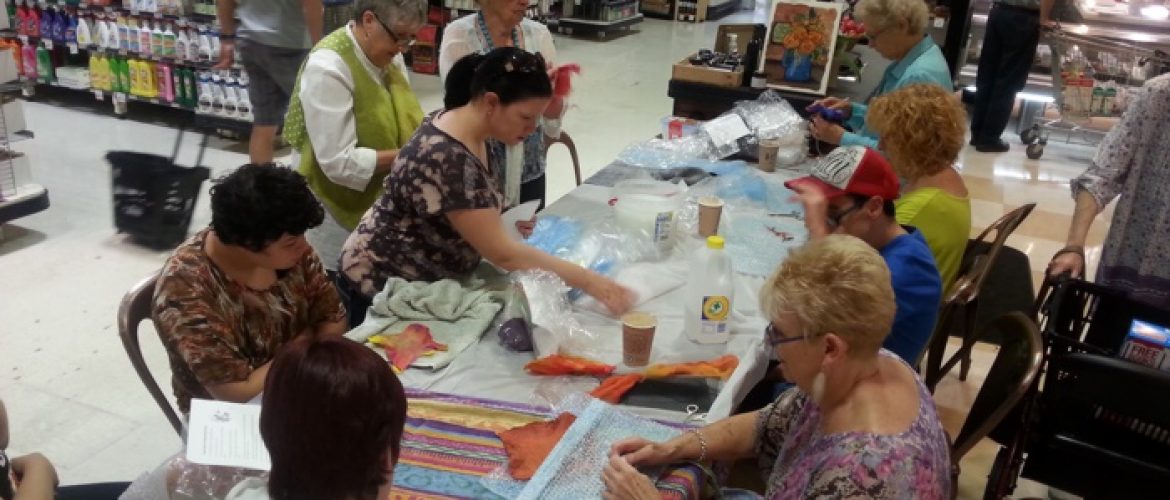 Felting with Judy Styles